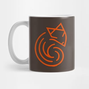 Orange Fox Mug